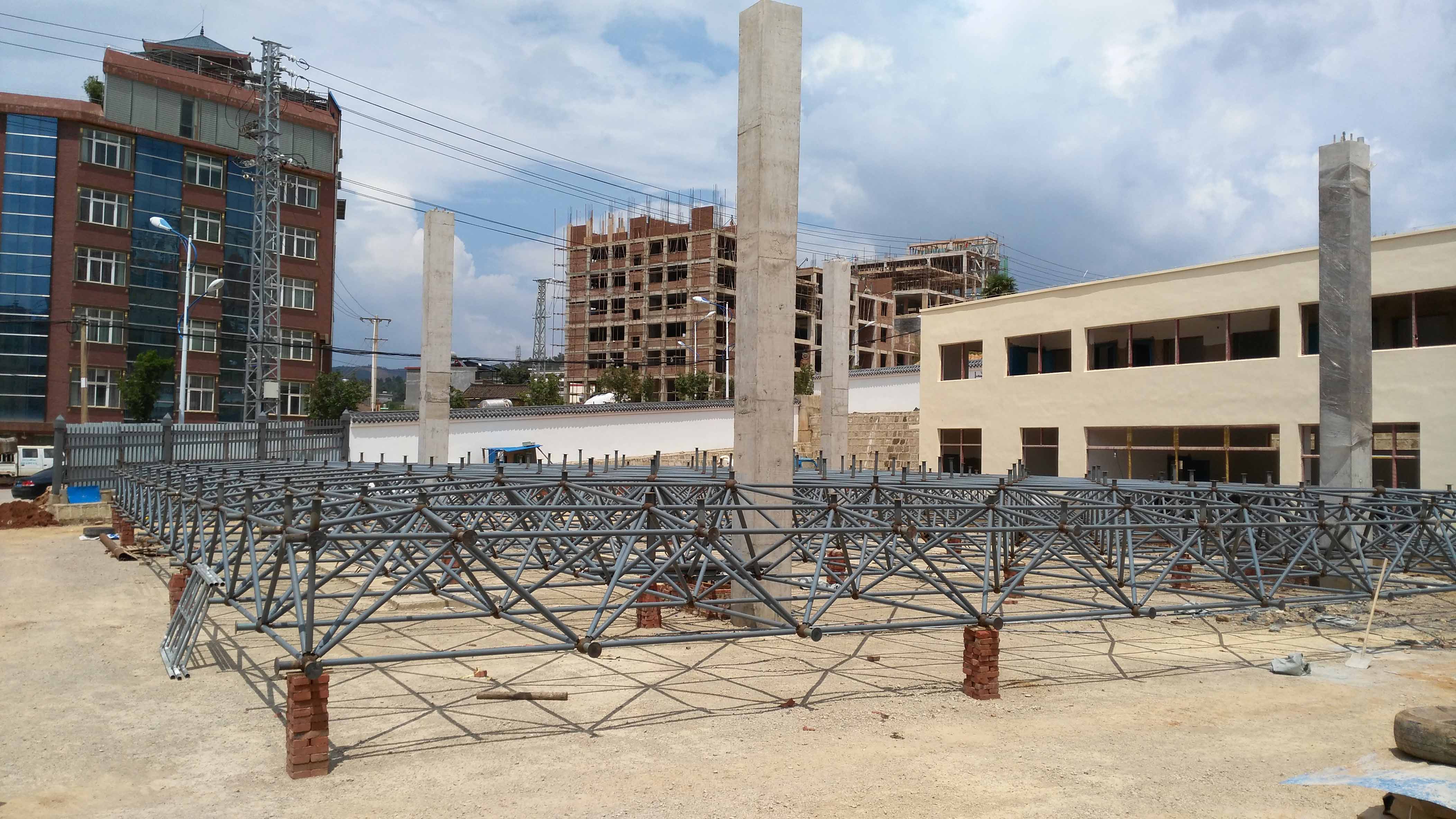 普陀小型加油站网架