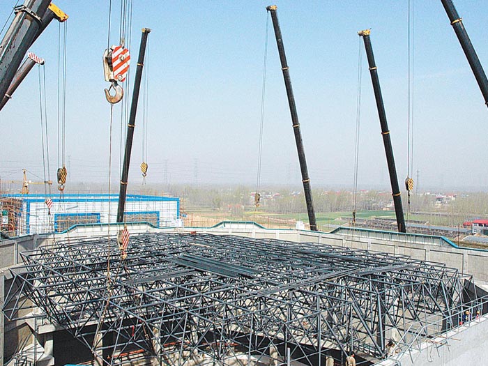 普陀网架高空滑移法