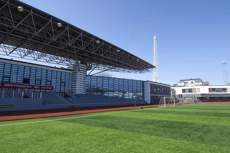 普陀体育场看台网架工程